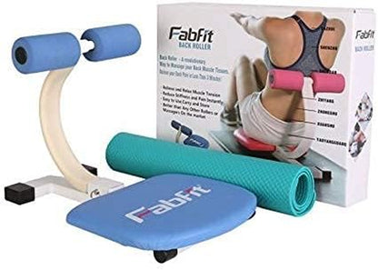 Dustless  Back Roller - Abdominal Workout with Body/Back Massager Crunch Trainer Ab Machine